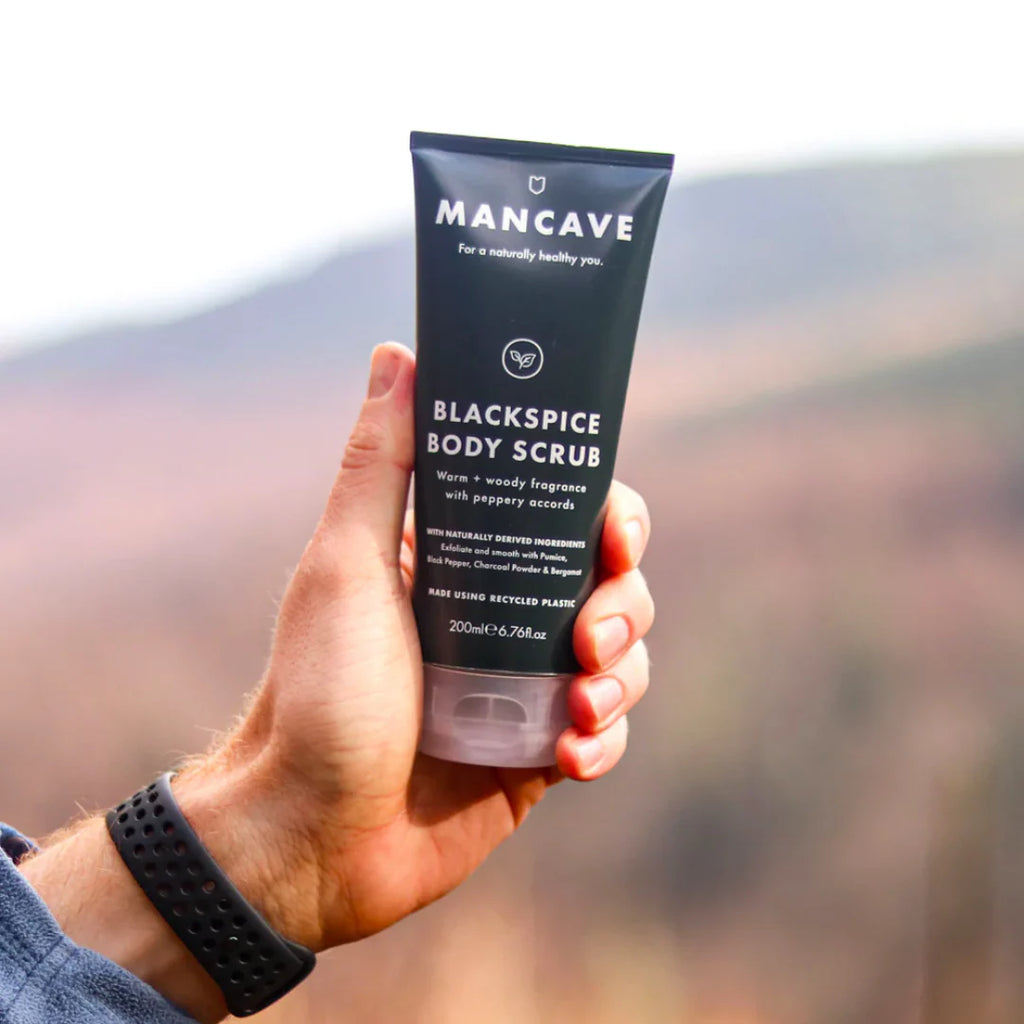 Mancave Blackspice Body Scrub 200ml