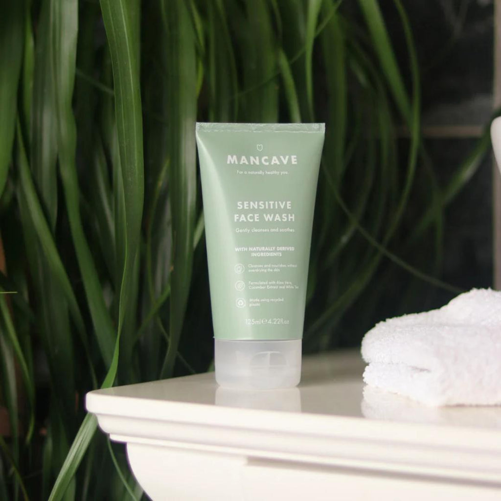 Mancave Sensitive Face Wash 125ml