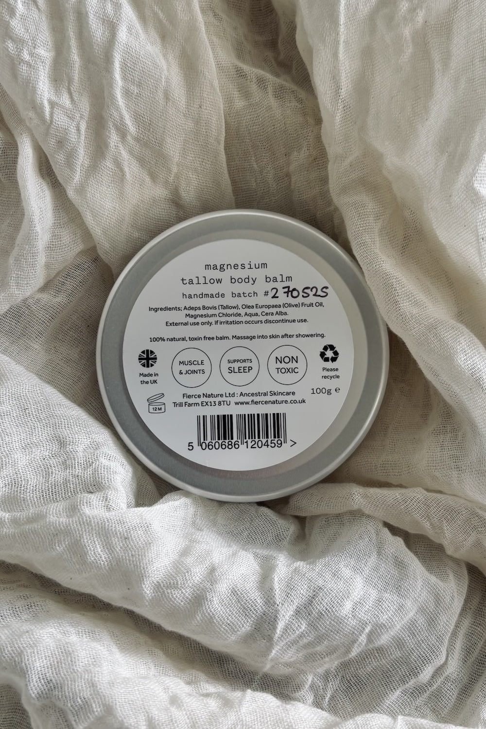 Fierce Nature Magnesium Balm