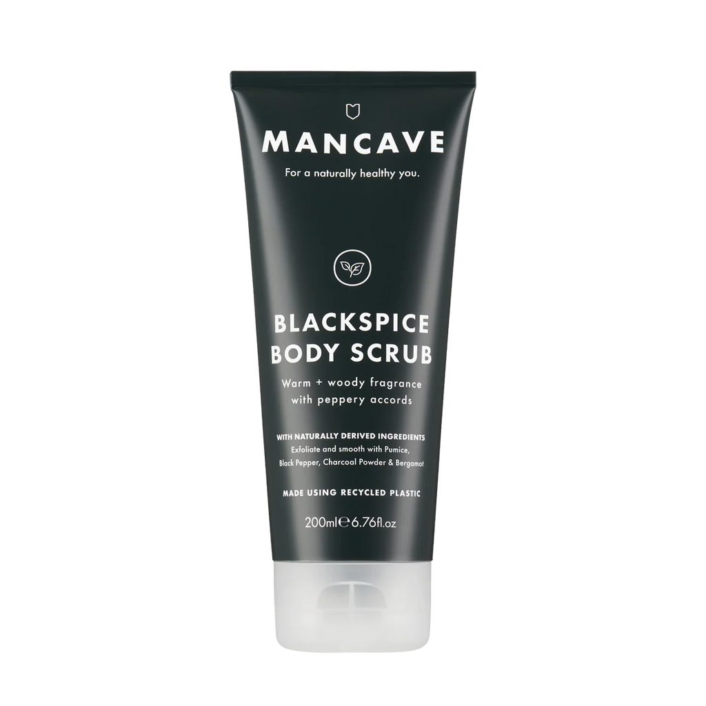 Mancave Blackspice Body Scrub 200ml