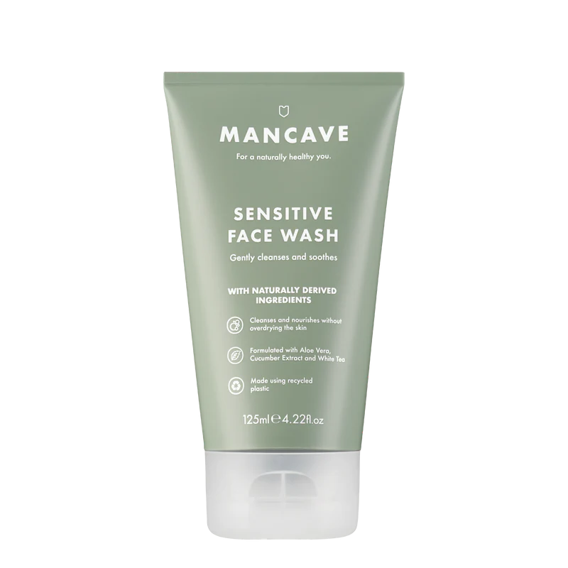 Mancave Sensitive Face Wash 125ml