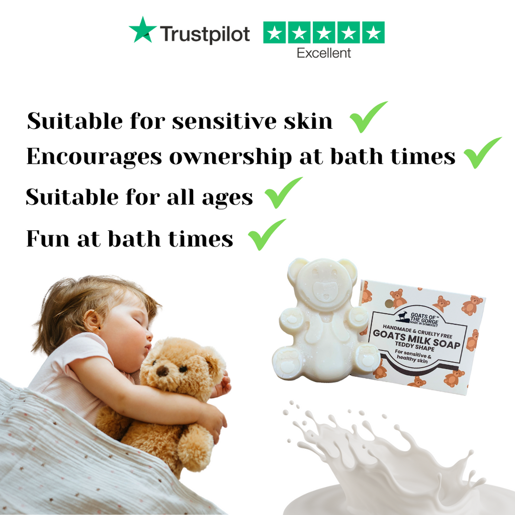 Goats of the Gorge Goats Milk Soap Teddy