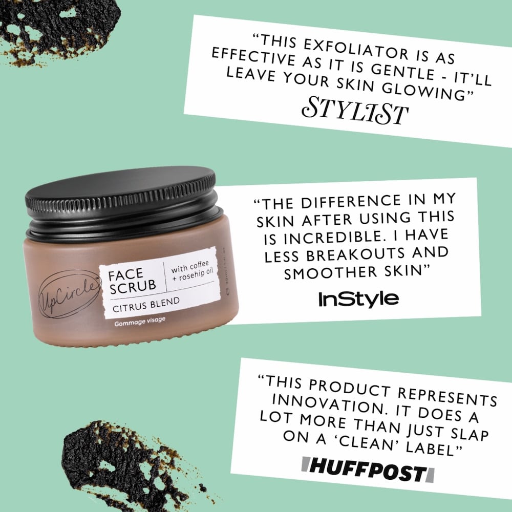 UpCircle Natural Face Scrub Citrus Blend